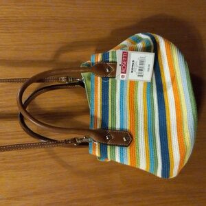 Womens rosett crossbody purse citrus  multicolored small bright bag